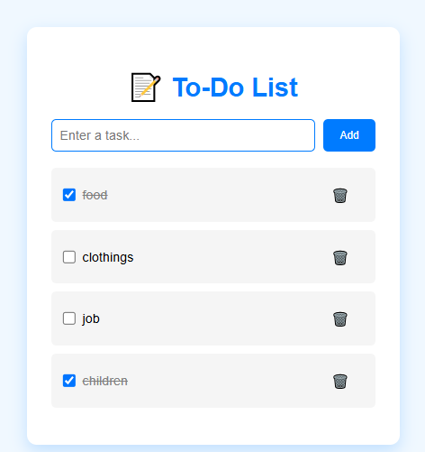 To-Do List App